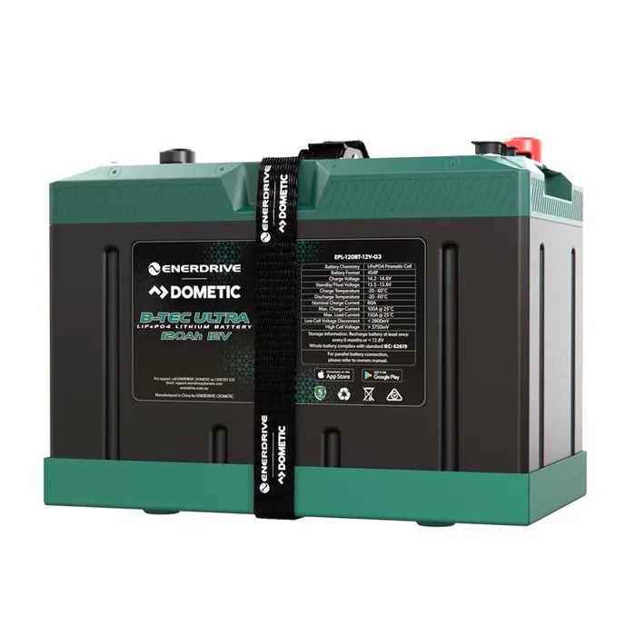 B-TEC ULTRA 12V 120AH Lithium Battery