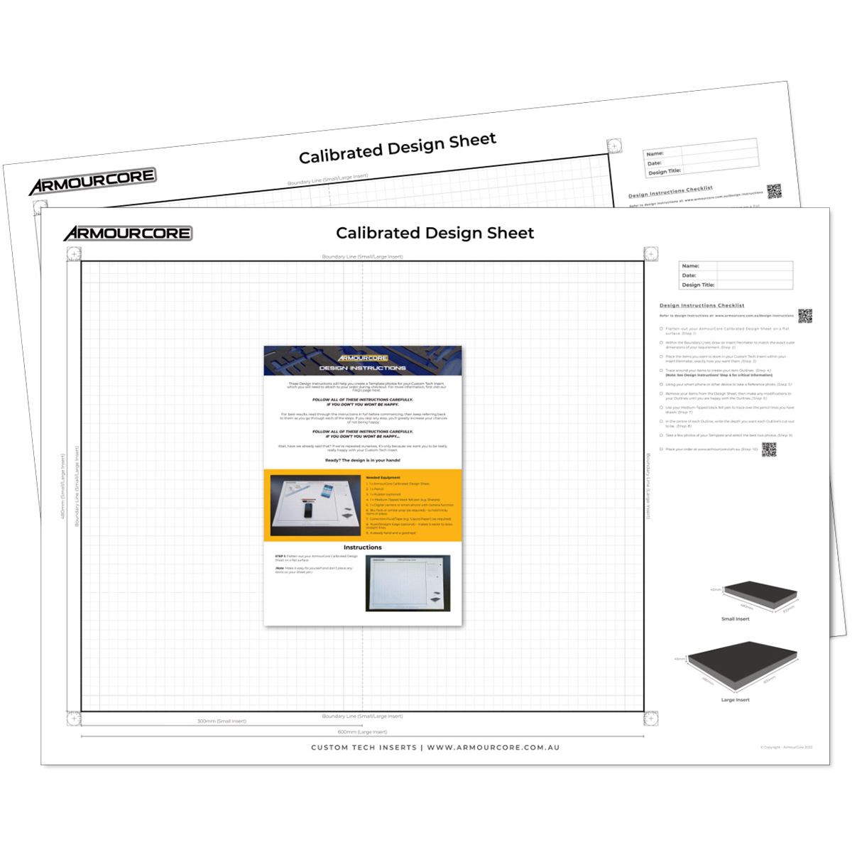 KUFU Custom Tech Inserts Design Starter Kit